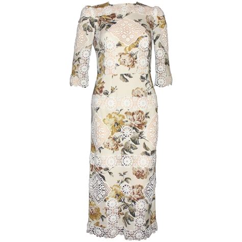 dolce gabbana floral dress sale.